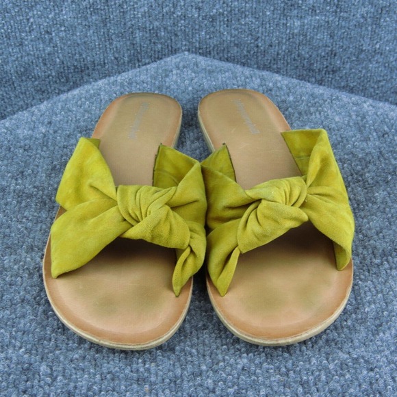 Jeffrey Campbell Women Slide Shoes Brown Leather Slip On Size 8 Medium (B, M)‎ - Picture 2 of 6